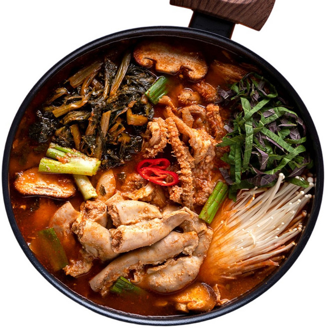 청담농수산 프리미엄 시래기 소곱창전골, 1개, 1kg