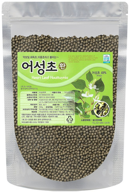 어성초환 300g (실속형) 국내산, 1개