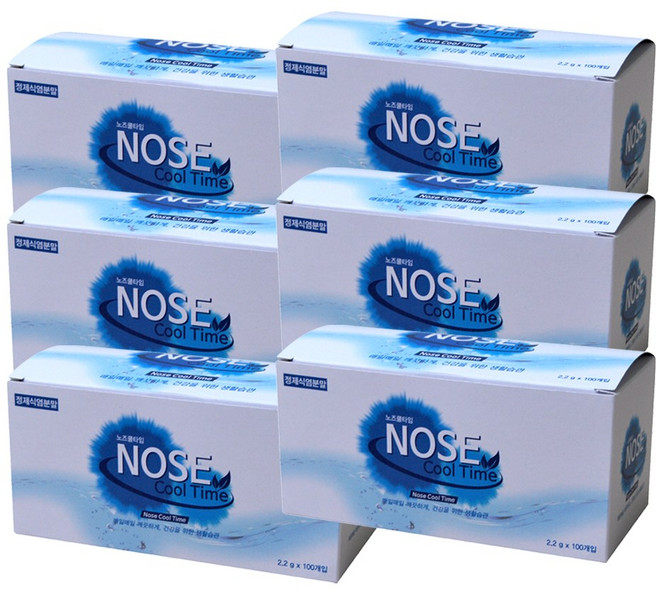 노즈쿨타임 정제식염분말 2.2g 600포, 600개