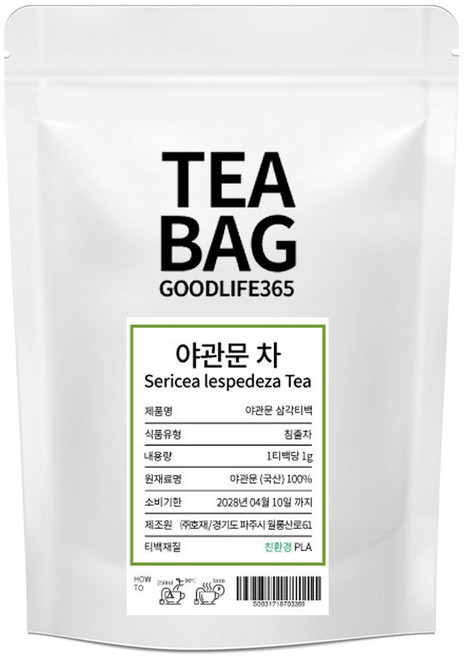 굿라이프365 야관문 비수리 삼각티백 100개입, 1g, 1개