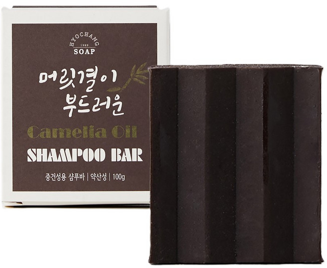 효창 샴푸바 중건성용, 1개, 100g, 건성두피