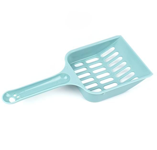 글리즈 고양이 걸이형 모래삽 배변 스쿱, 1개, 냥냥블루