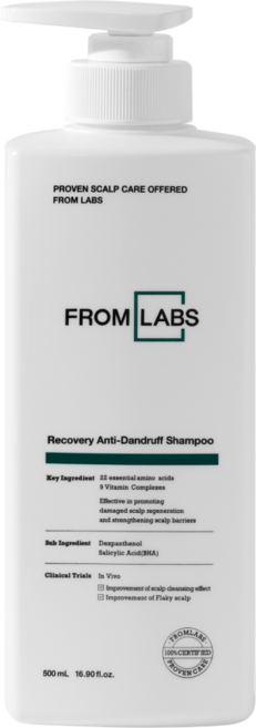 프롬랩스 리커버리 비듬 개선 샴푸, 500ml, 1개