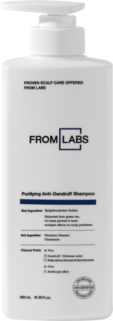 프롬랩스 퓨리파잉 비듬 개선 샴푸, 1개, 500ml