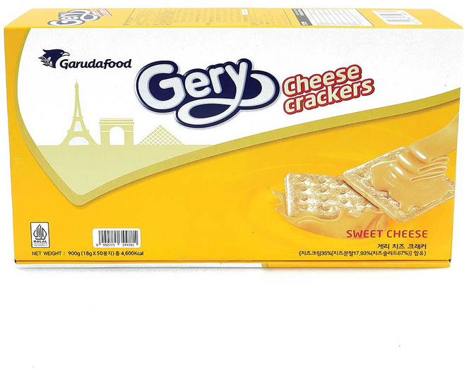 게리 치즈 크래커 50p, 900g, 1개