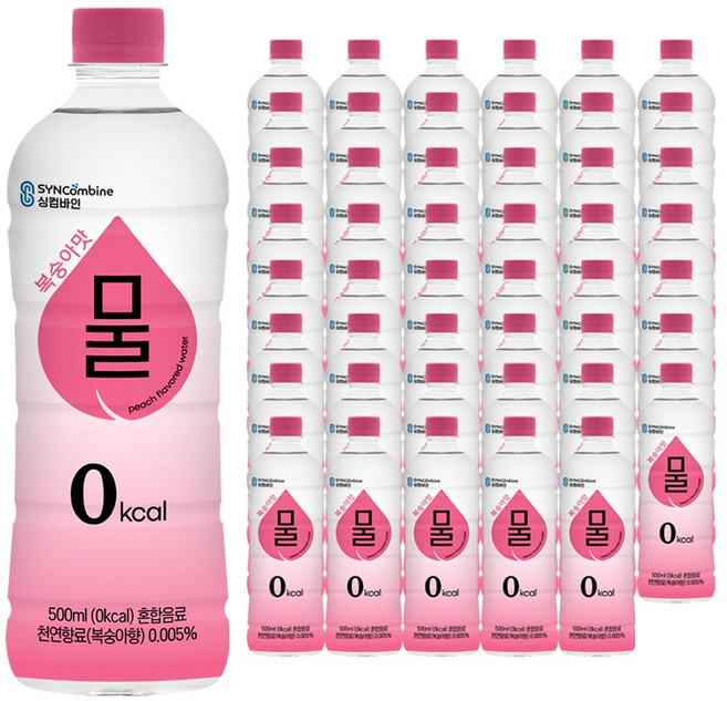 싱컴바인 복숭아맛 음료, 48개, 500ml