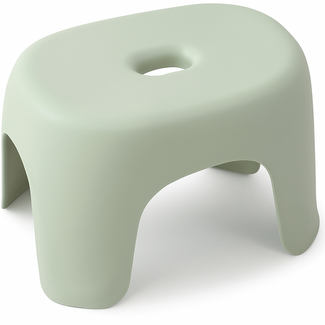 홈즈픽 다용도 욕실 의자, 1개, 그린