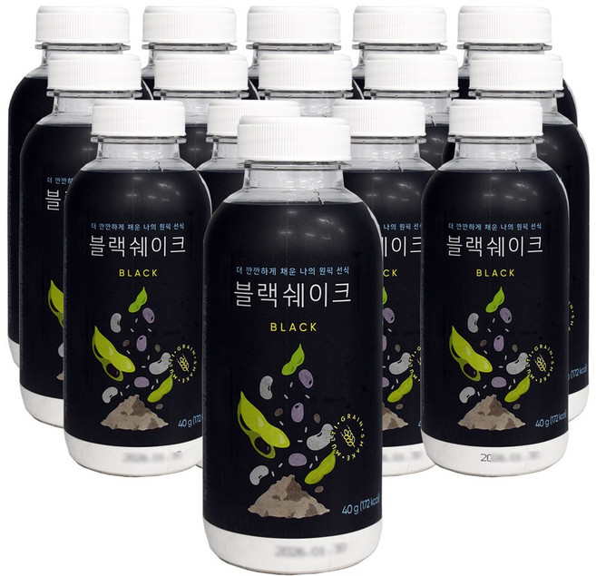 원픽선식 블랙쉐이크, 40g, 15개