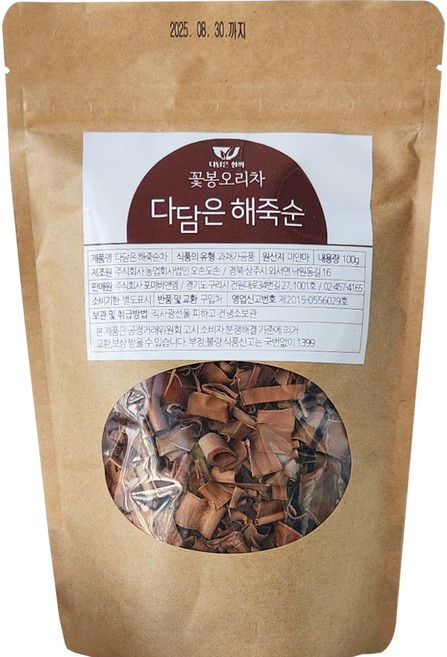 다담은 100% 해죽순 꽃봉오리차 100g, 1개, 1개입