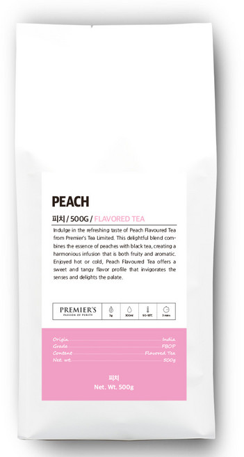 프리미어스 루즈티 피치 홍차, 500g, 1개, 1개입