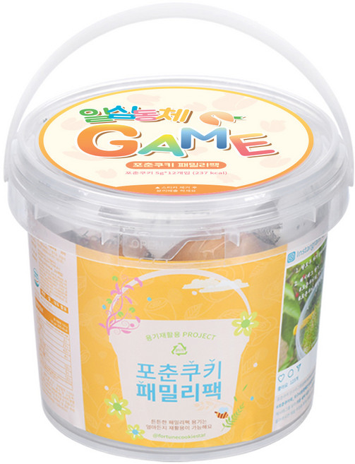 FortuneCookie 패밀리팩 일심동체, 120g, 2개
