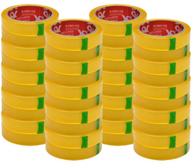 초강력 셀로판테이프 (25mm x 40m -40개입), 40개