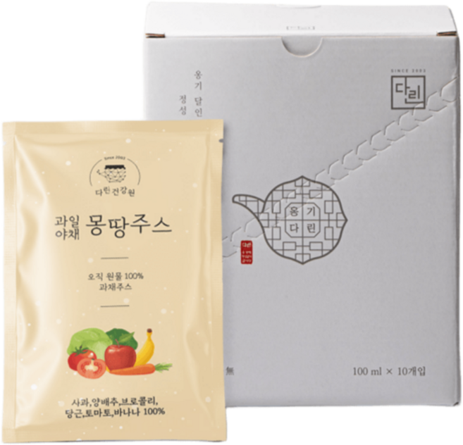 과일야채몽땅주스 / 다린 몽땅주스/ 다린 과일야채주스, 30개, 100ml