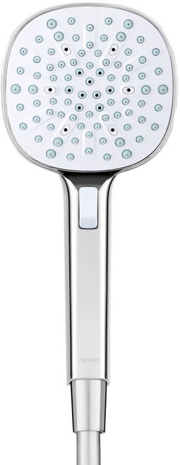 노비타 4단 수류 몬스터 샤워헤드 SH-PO5040R, 1개, 크롬