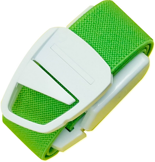 의료기기 CLEAN 고급형 토니켓 원터치 채혈밴드 지혈밴드, 1개, 그린