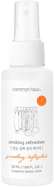 커먼하우스 만능 담배냄새제거제, 1개, 50ml