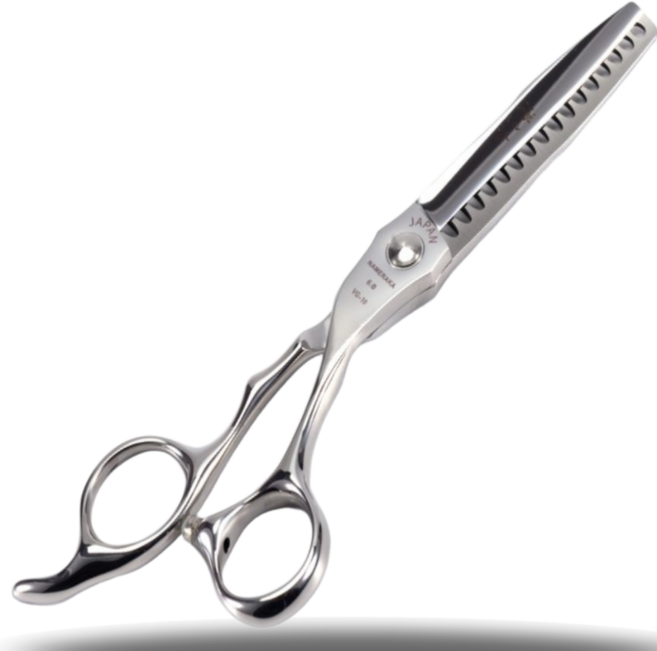 오지엘 미용 가위 헤어 블런트 틴닝, 틴닝가위 15%(감모율), 1개