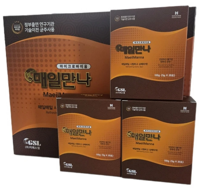 [최신정품]매일만나 120포 특가판매, 5g, 120개 - 쿠팡