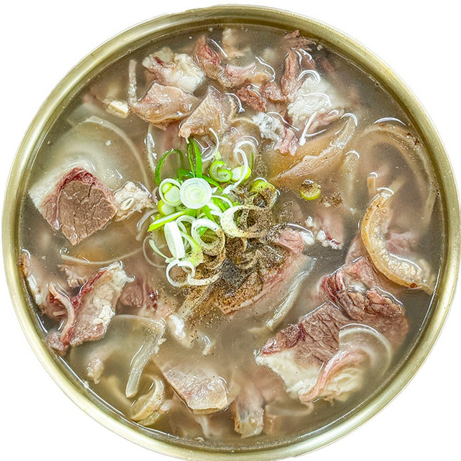 농가살리기 국내산 100% 머릿고기 소머리국밥, 3개, 600g