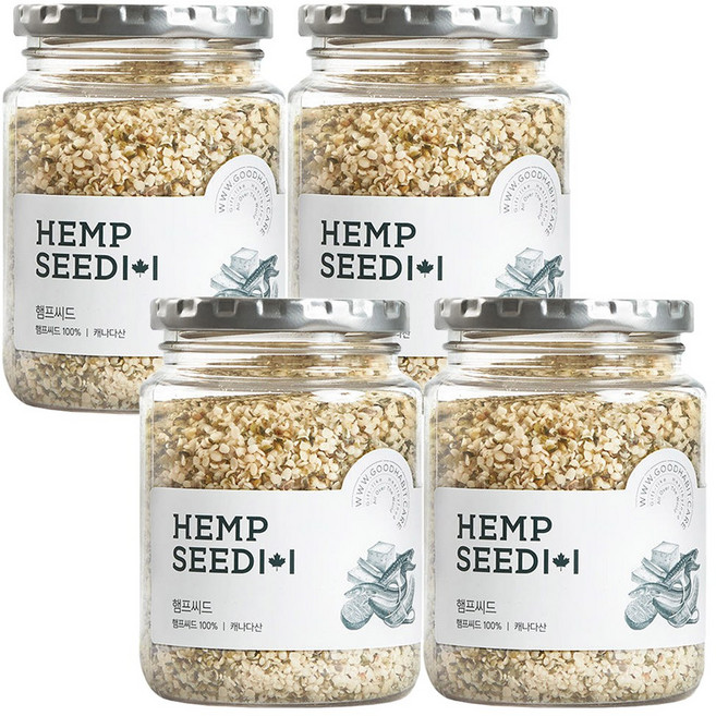 착한습관 햄프씨드, 230g, 4개