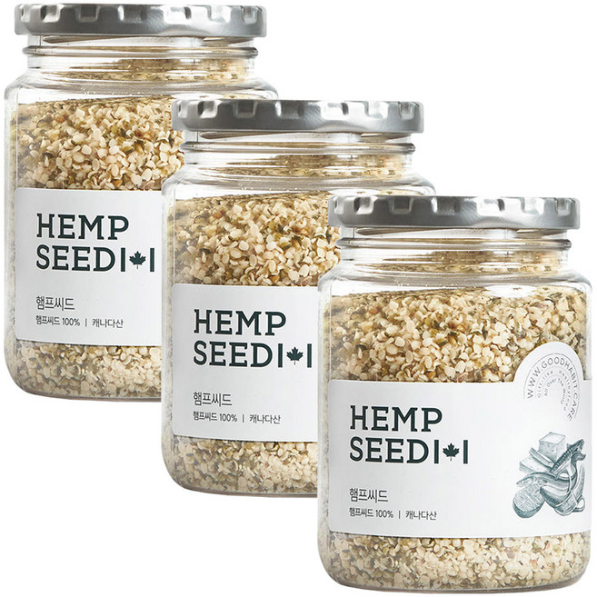 착한습관 햄프씨드, 230g, 3개