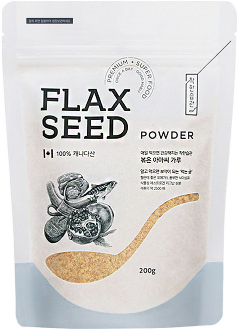 착한습관 볶은아마씨가루, 200g, 1개