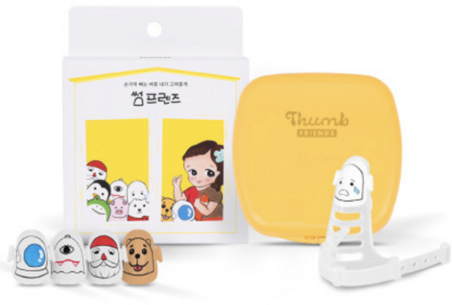 바니눈 썸프렌즈 B set Small, B set 상상 속 친구들, 1개, 투명