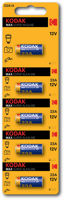코닥 MAX 23A MN21 12V 알카라인 특수 건전지, 5개입, 6개