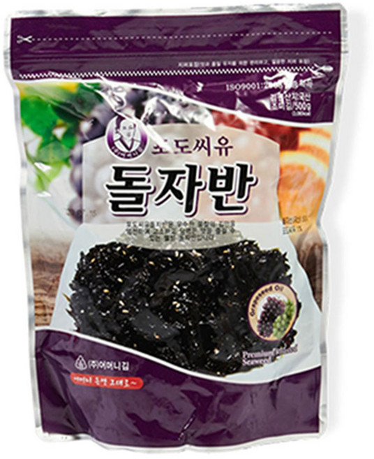 [광천어머니김 본사 발송] 포도씨유 돌자반, 1개