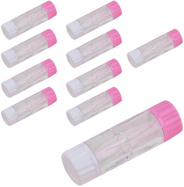 지음앤 드림 하드렌즈 케이스, 핑크, 10개