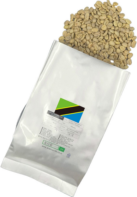 뉴크롭 커피생두 탄자니아 킬리만자로 AA, 1개, 1kg