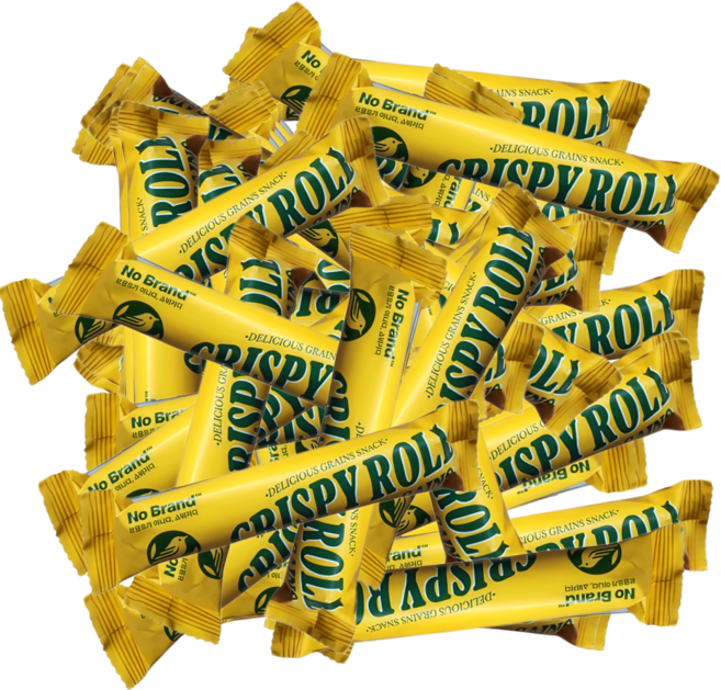 스낵큐 노브랜드 크리스피롤21곡, 10g, 60개