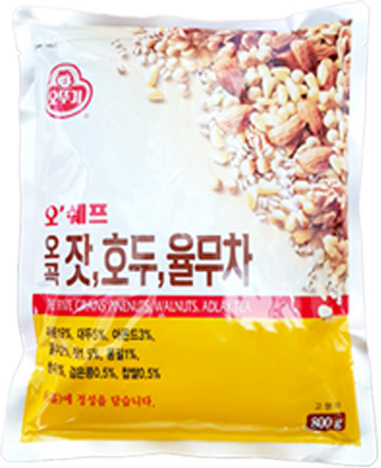 오뚜기 오쉐프 오곡잣호두율무차, 800g, 1개입, 1개