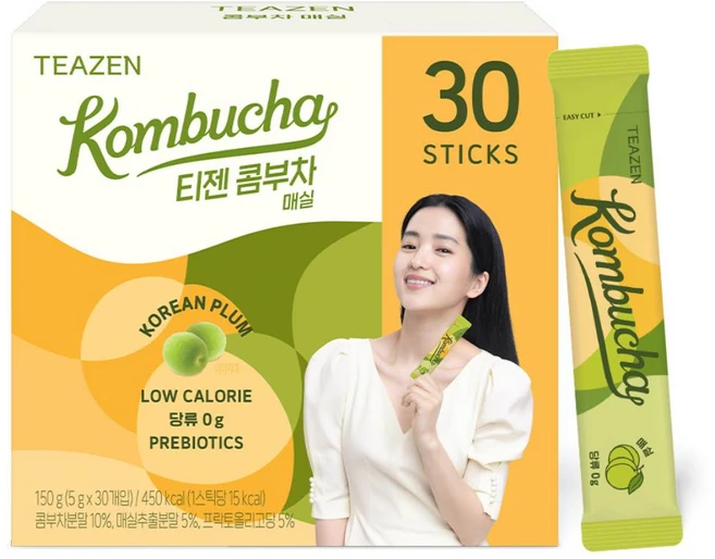 티젠 콤부차 매실, 5g, 30개입, 1개 - 쿠팡