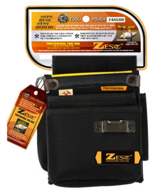 공구집 공구가방 목수집 제스트 에어패스 툴백 못주머니 BAG, 1개