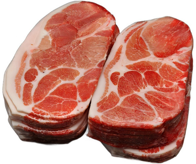 고성축산 마켓 수입 미국산 목전지 슬라이스 3mm 제육볶음용 (냉동), 10개, 1kg