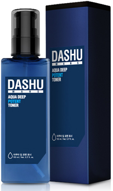 다슈 맨즈 아쿠아 딥 포텐 토너, 1개, 153ml