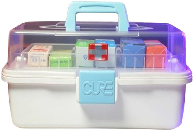 큐어메디 스페셜2호 구급함케이스및 센텔레이즈연고10g이 포함된 13종구급용품, 1개