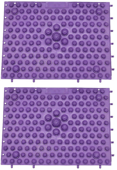 [케이솔루션] 발바닥 지압 매트, 2개
