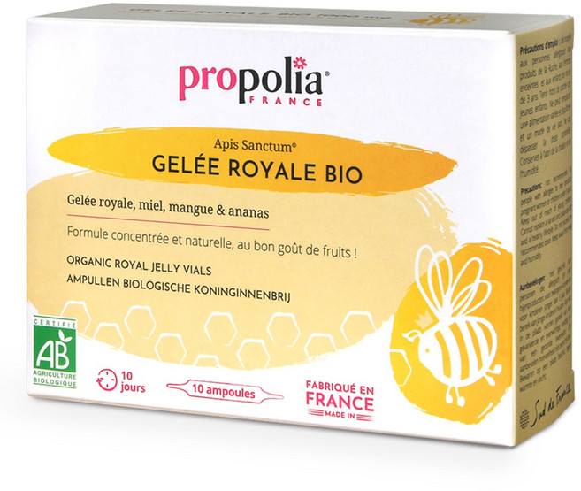 프로폴리아 유기농 프랑스 로얄젤리 10g 앰플형, 1개