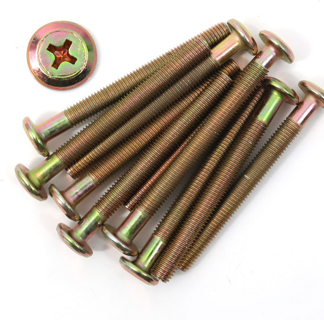 국산 침대연결볼트 M8 10개 70mm 부터 120mm 가구볼트 침대볼트, 85mm