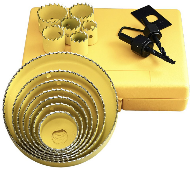 목공용 홀쏘 16PCS 홀커터 타공 천공, 목공 홀쏘 16PCS, 1개