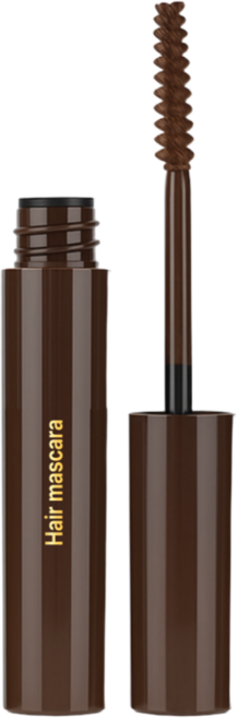 휴대용 흰머리 새치 부분 헤어 커버 염색 마스카라 틴트, 다크브라운[흑갈색]8ml, 1개