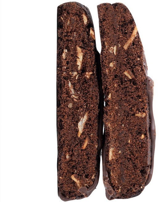 구수한 통밀 100%로 만든 비스코티 아몬드 오트밀 듬뿍 6종 다크초코 맛, 10개, 20g