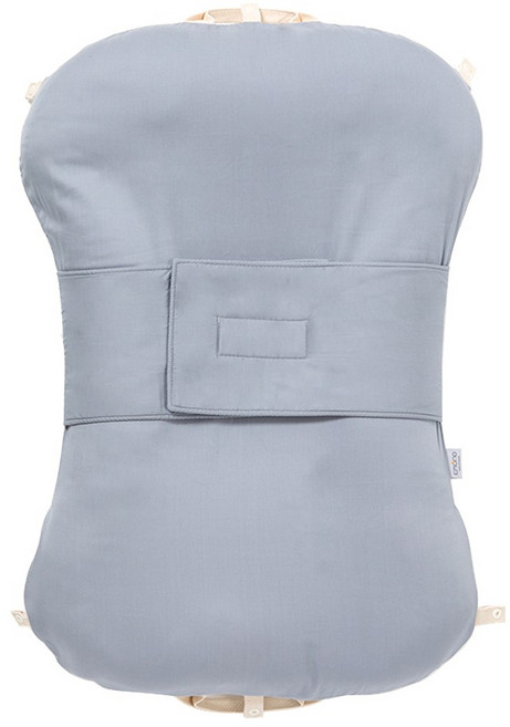 이몽 유아용 뒤집기 방지 듀얼 휴대용 커버 분리형 모달 침대, 모달 그레이