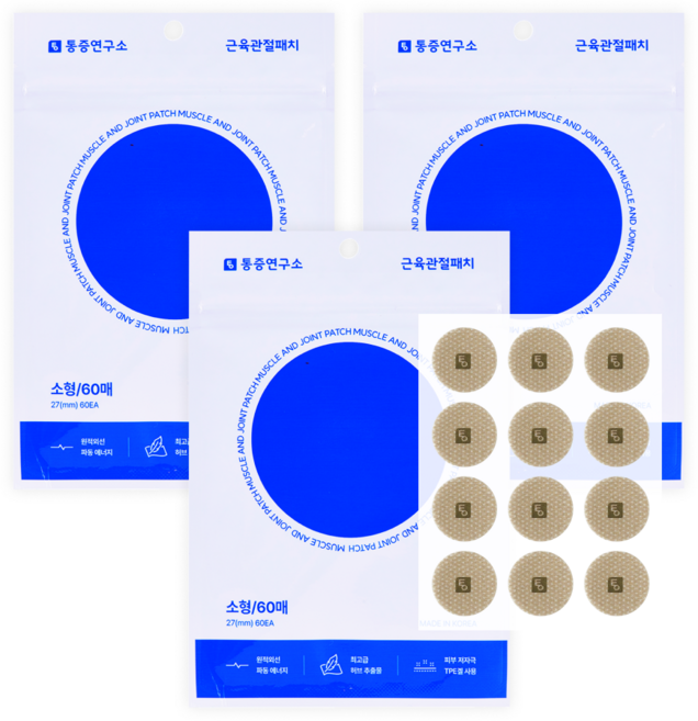 통증연구소 원적외선 근육관절 패치 올리브영 입점, 3세트