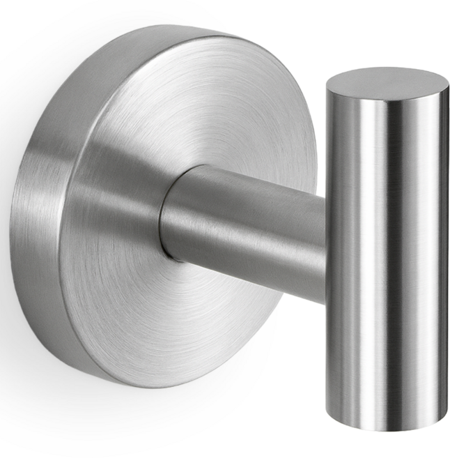 내집클로버 흡착식고리 노바스텐후크 주방 욕실 옷방 다용도 걸이, 1개, 실버