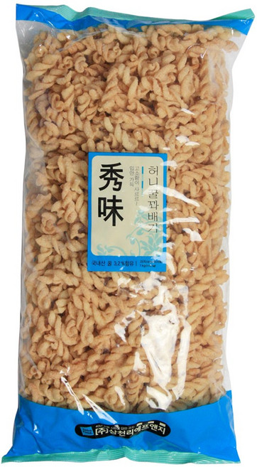 원하프허니꿀꽈배기1kgx4개/㈜삼천리총알배송, 1kg, 4개