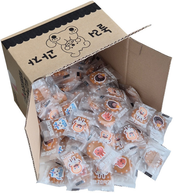 [놀러과자] 풀무원 우리밀함유 고칼슘 꼬마약과, 100개, 7.4g