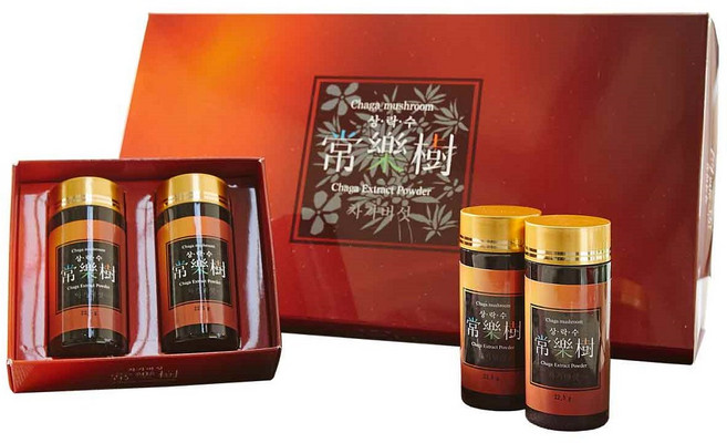 상락수 차가버섯 추출분말 루치스페셜(SD) (4병 1세트) 프리미엄급 90g 러시아산 1등급 100% 한국 HACCP 인증시설생산 한국특허승인기술력, 1개